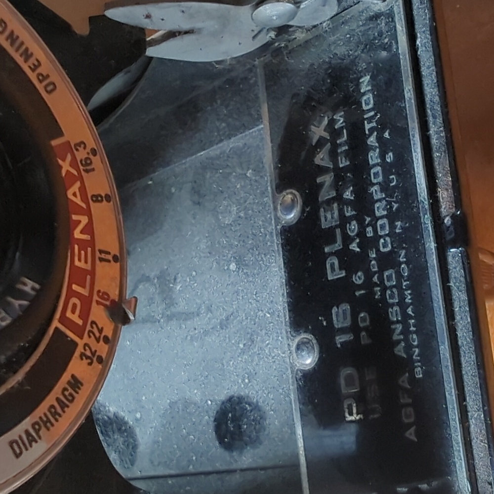 PD 16 Agfa Ansco Corp.  Plenax USE Film Camera Binghamton NY USA - Picture 2 of 11